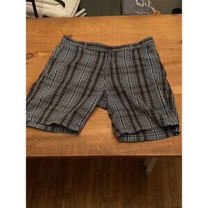 Nautica Shorts Mens Size 38W Plaid Shorts Sailing Preppy Outdoor